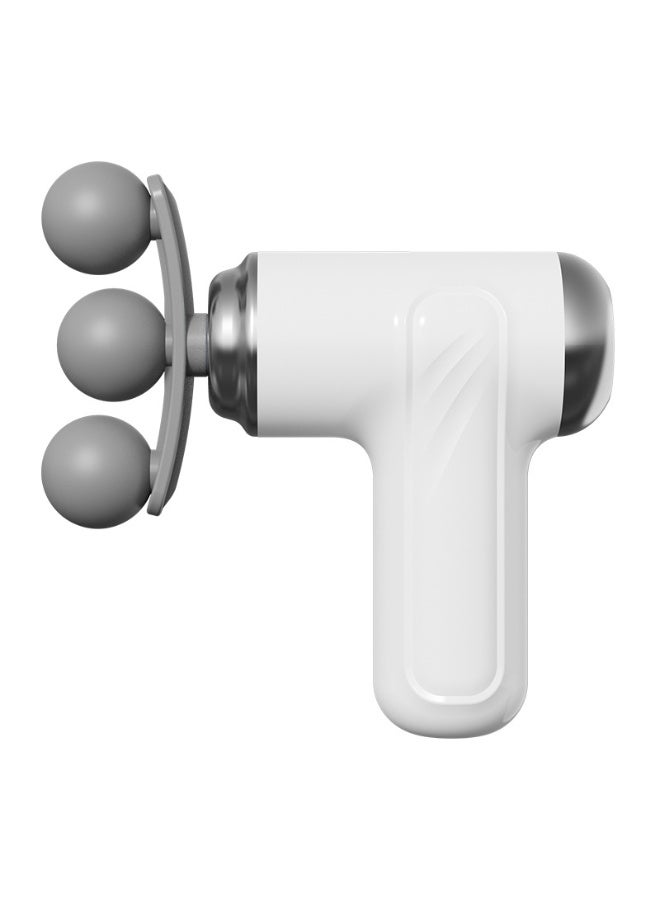 Blueidea Full Body Three-Headed Electric Massage Gun for Muscle Pain Relief, Deep Fascia Impact Therapy, Adjustable 6 Speed Levels, Ergonomic Grip for Comfortable Long-Time Use - Image 4